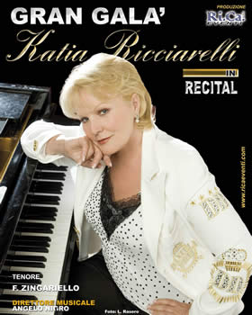 Manifesto Recital Katia Ricciarelli